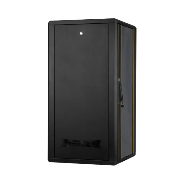 Armoire Rack 19 » Générique 22U 600x600mm avec Étagère et Ventilation Armoire Rack 19 » Générique 22U 600x600mm avec Étagère et Ventilation — vue complémentaire — YouShop DZ