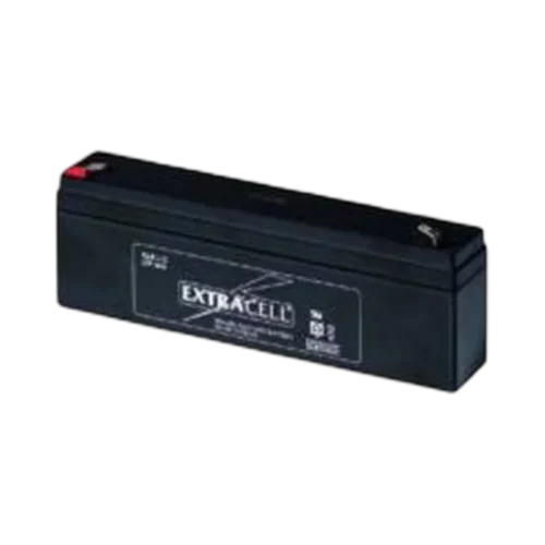 Batterie plomb-acide 12V 2 Ah Elkron — secours sirène extérieure Batterie plomb-acide 12V 2 Ah Elkron — secours sirène extérieure — vue de face — YouShop DZ