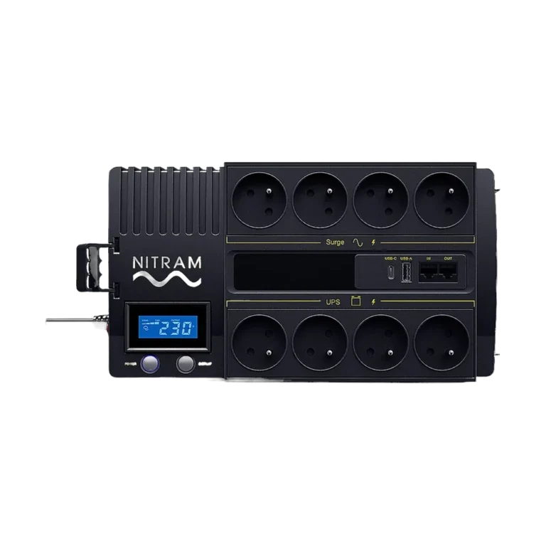 bqi6m9.webp Onduleur NITRAM PowerBoxx PB700LCD - 700 VA / 420 W Line-Interactive Tour — YouShop DZ
