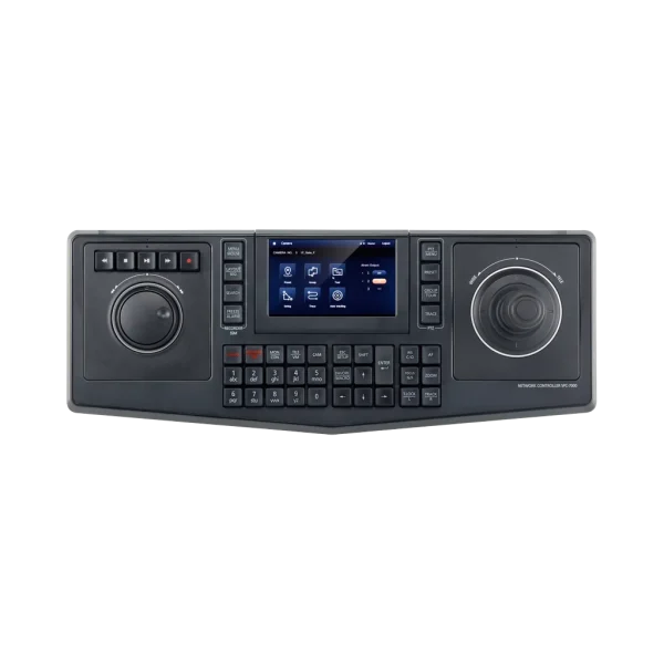 Clavier de Contrôle Wisenet SPC-7000 – Joystick PTZ et Écran Tactile 5 » pour DVR/NVR/IP Clavier de Contrôle Wisenet SPC-7000 – Joystick PTZ et Écran Tactile 5 » pour DVR/NVR/IP — vue complémentaire — YouShop DZ