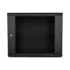 Coffret mural 19 pouces 9U 600×450 avec étagère (Réf. ZK-R9U-6409S) — vue de face — YouShop DZ