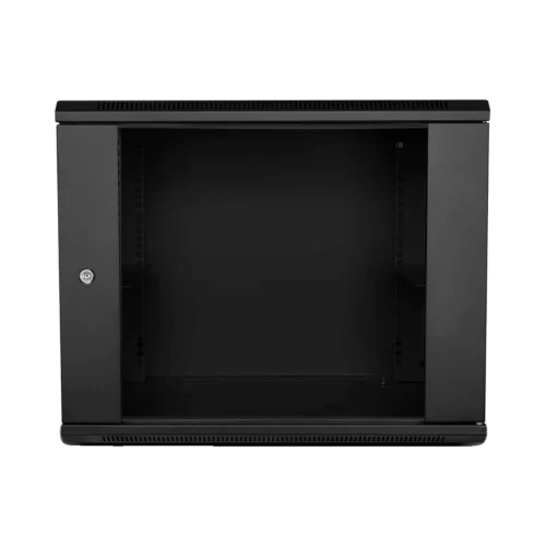 Coffret mural 19 pouces 9U 600×450 avec étagère (Réf. ZK-R9U-6409S) Coffret mural 19 pouces 9U 600×450 avec étagère (Réf. ZK-R9U-6409S) — vue de face — YouShop DZ