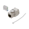 Connecteur RJ45 Cat6A blindé sans outil, sachet de 8 (Réf. LK6FSTL8) Connecteur RJ45 Cat6A blindé sans outil, sachet de 8 (Réf. LK6FSTL8) — vue de face — YouShop DZ