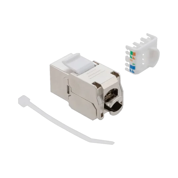 Connecteur RJ45 Cat6A blindé sans outil, sachet de 8 (Réf. LK6FSTL8) Connecteur RJ45 Cat6A blindé sans outil, sachet de 8 (Réf. LK6FSTL8) — vue complémentaire — YouShop DZ