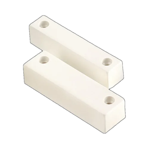 Contacteur magnétique Elkron MMS01 pour porte en bois – montage en applique Contacteur magnétique Elkron MMS01 pour porte en bois – montage en applique — vue de face — YouShop DZ