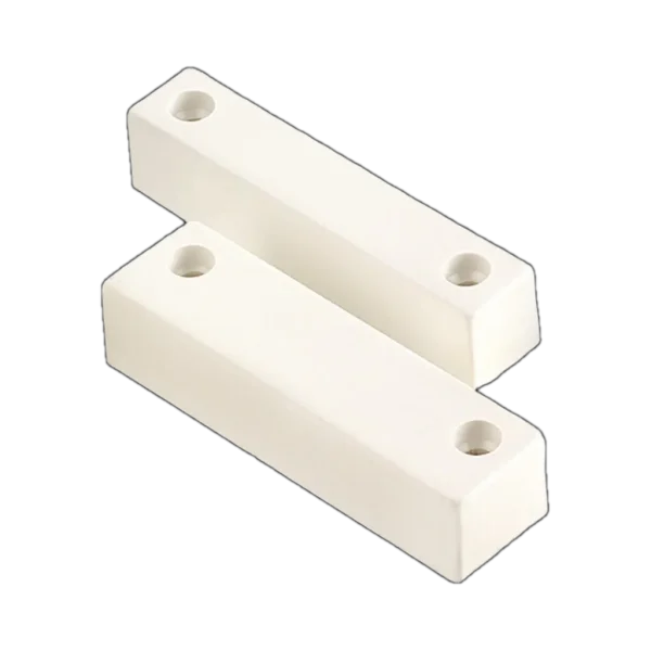 Contacteur magnétique Elkron MMS01 pour porte en bois – montage en applique Contacteur magnétique Elkron MMS01 pour porte en bois – montage en applique — vue de face — YouShop DZ