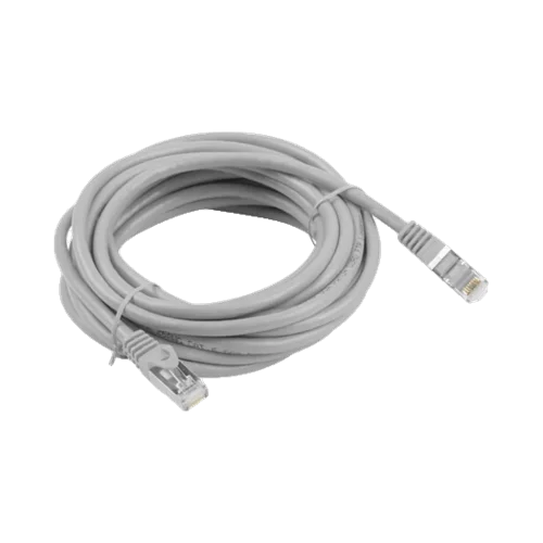 Cordon réseau RJ45 Cat6 F/UTP Générique – Gamme Basic 5 m Cordon réseau RJ45 Cat6 F/UTP Générique – Gamme Basic 5 m — vue de face — YouShop DZ