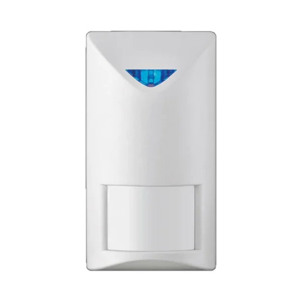 Détecteur volumétrique Elkron DT15 double technologie PIR/IR – portée 15 m Détecteur volumétrique Elkron DT15 double technologie PIR/IR – portée 15 m — vue de face — YouShop DZ
