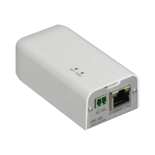 Encodeur vidéo IP Wisenet SPE-101P 1 canal 4CIF — vue de face — YouShop DZ