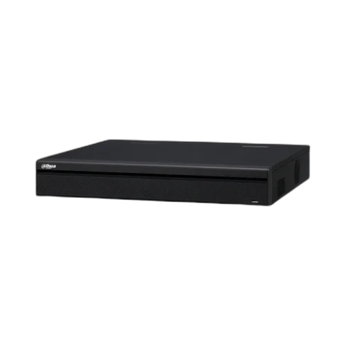 Enregistreur NVR Dahua DH-NVR5416-16P-4KS2 16 canaux PoE 12MP 4 baies HDD Enregistreur NVR Dahua DH-NVR5416-16P-4KS2 16 canaux PoE 12MP 4 baies HDD — vue de face — YouShop DZ