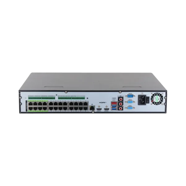 Enregistreur NVR Dahua DH-NVR5424-24P-EI 24 canaux PoE WizSense 4 baies HDD Enregistreur NVR Dahua DH-NVR5424-24P-EI 24 canaux PoE WizSense 4 baies HDD — vue complémentaire — YouShop DZ