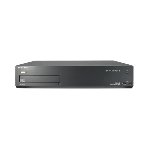 Enregistreur NVR IP Wisenet SRN-1670DP1TB | 16 canaux 4CIF, 5 HDD max, 1 To fourni Enregistreur NVR IP Wisenet SRN-1670DP1TB | 16 canaux 4CIF, 5 HDD max, 1 To fourni — vue de face — YouShop DZ