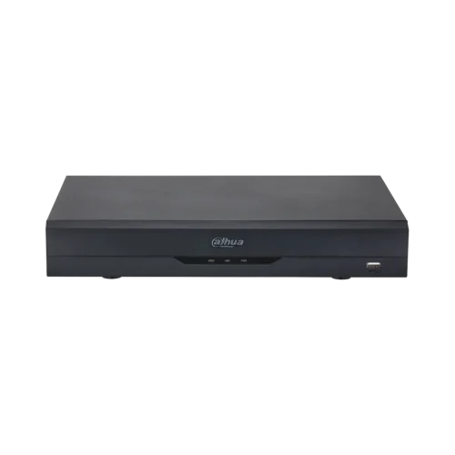 Enregistreur XVR Dahua 4 canaux Penta-brid H.265+ Mini 1U 1HDD (DH-XVR5104H-4KL-I3) Enregistreur XVR Dahua 4 canaux Penta-brid H.265+ Mini 1U 1HDD (DH-XVR5104H-4KL-I3) — vue de face — YouShop DZ