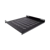 Étagère Rack 19 pouces 1U Générique ZK-CH-19x1U-600 – Profondeur 600 mm, Finition Noire Étagère Rack 19 pouces 1U Générique ZK-CH-19x1U-600 – Profondeur 600 mm, Finition Noire — vue de face — YouShop DZ