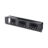 Guide-Câble Horizontal 19 Pouces 2U pour Baie de Brassage Guide-Câble Horizontal 19 Pouces 2U pour Baie de Brassage — vue de face — YouShop DZ