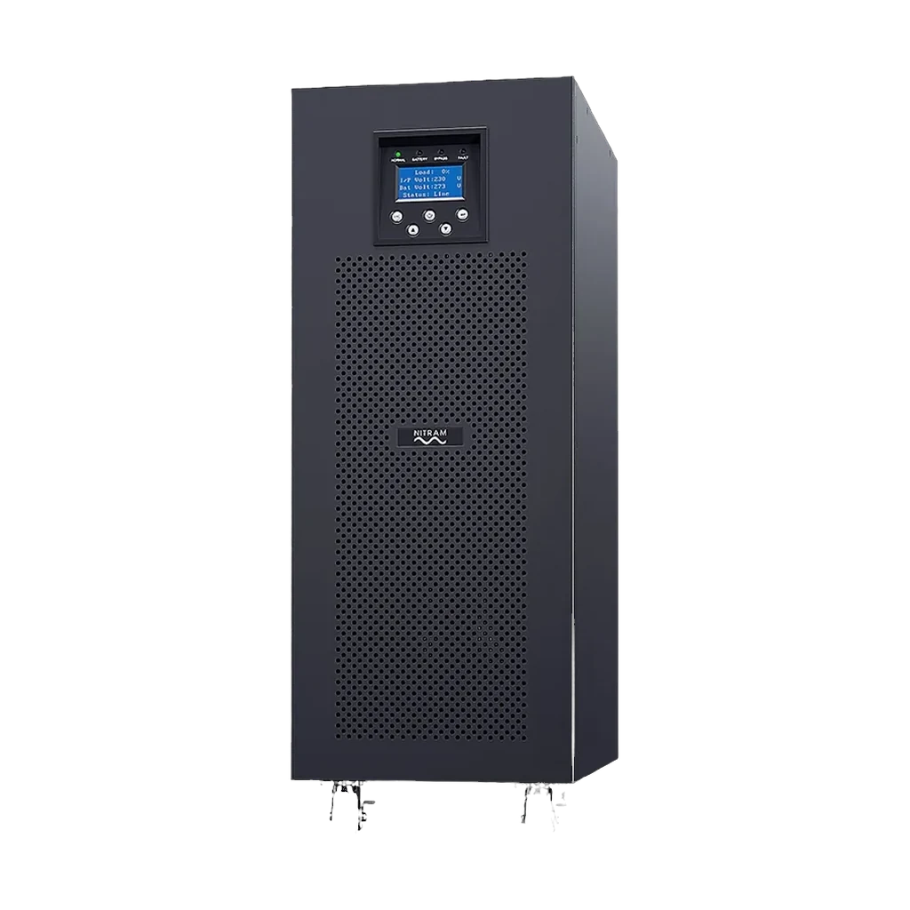 i0lzyb.webp Onduleur NITRAM US10006T - 6000 VA / 5400 W On-Line double conversion Tour — YouShop DZ