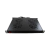 Kit de ventilation rackable 4 ventilateurs 19 pouces – Générique LXF4F Kit de ventilation rackable 4 ventilateurs 19 pouces – Générique LXF4F — vue de face — YouShop DZ