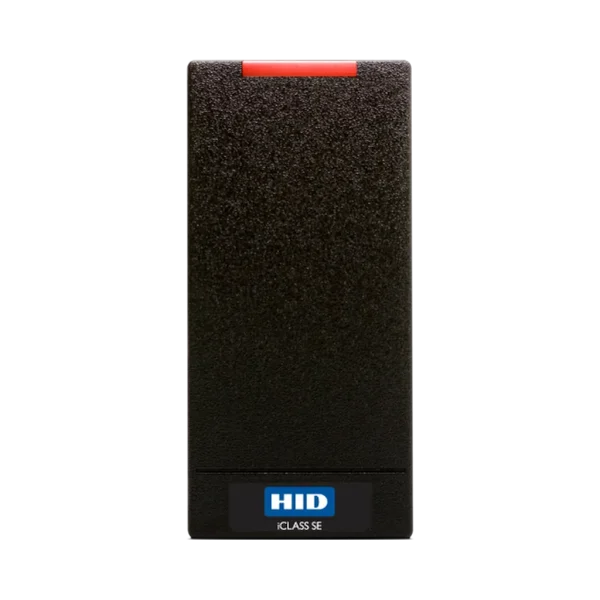 Lecteur de carte à puce sans contact HID iCLASS SE R10 Mini-Mullion Pigtail 13,56 MHz Lecteur de carte à puce sans contact HID iCLASS SE R10 Mini-Mullion Pigtail 13,56 MHz — vue de face — YouShop DZ