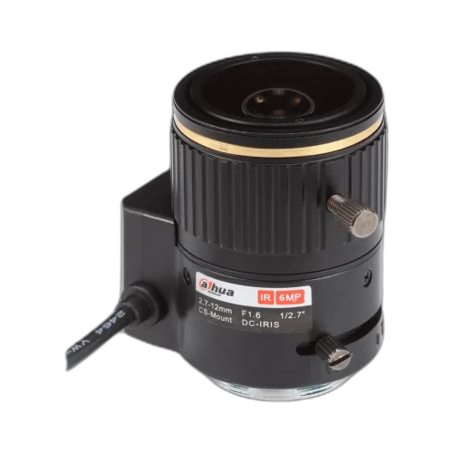 Objectif varifocal Dahua PFL2712-E6D 2.7-12mm 6MP monture CS Objectif varifocal Dahua PFL2712-E6D 2.7-12mm 6MP monture CS — YouShop DZ
