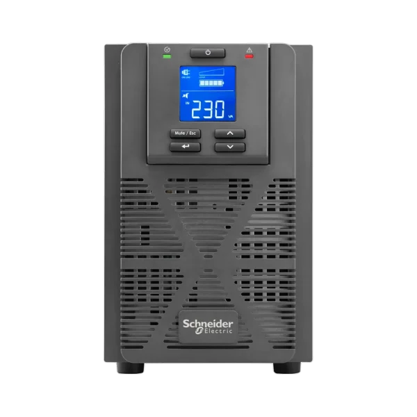 Onduleur Schneider Electric Easy UPS SPM2KI-TR — 2000 VA / 1800 W On-Line Tour/Rack 2U Onduleur Schneider Electric Easy UPS SPM2KI-TR — 2000 VA / 1800 W On-Line Tour/Rack 2U — vue de face — YouShop DZ