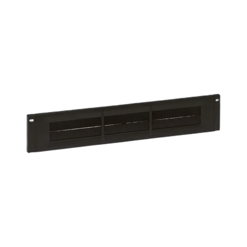Panneau passe-câbles 19 pouces Legrand plastique à balai 2U clip Panneau passe-câbles 19 pouces Legrand plastique à balai 2U clip — YouShop DZ
