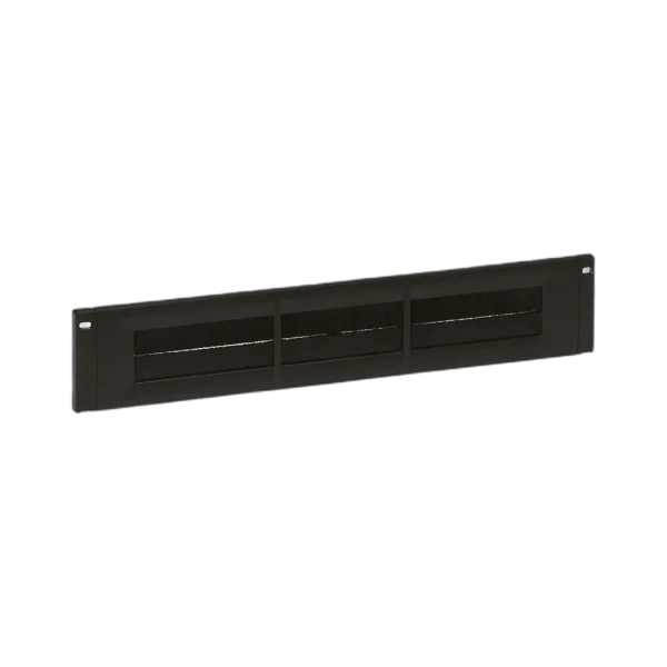Panneau passe-câbles 19 pouces Legrand plastique à balai 2U clip Panneau passe-câbles 19 pouces Legrand plastique à balai 2U clip — YouShop DZ