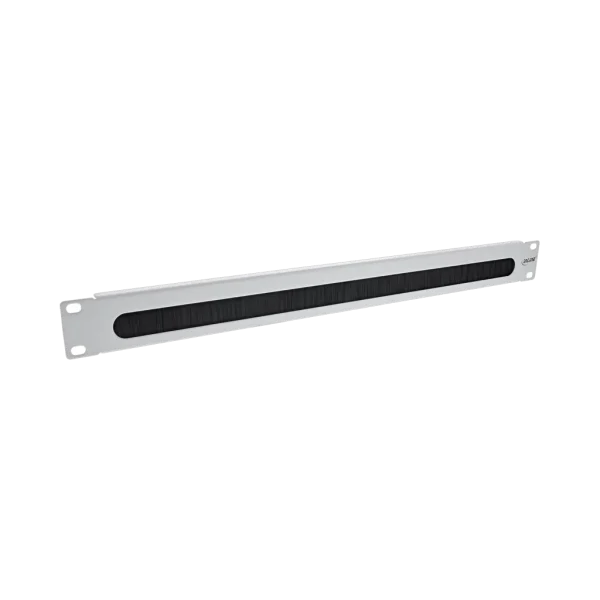 Panneau passe-fils à balai 19 pouces 1U gris clair (Réf. LN-KDG-YKD-1UFC-LG) Panneau passe-fils à balai 19 pouces 1U gris clair (Réf. LN-KDG-YKD-1UFC-LG) — vue de face — YouShop DZ