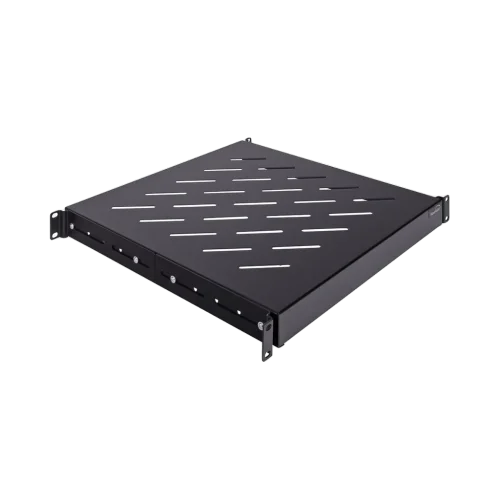 Tablette Fixe Rack 19 pouces Générique LXS460HS – Profondeur 450 mm, Charge 100 kg Tablette Fixe Rack 19 pouces Générique LXS460HS – Profondeur 450 mm, Charge 100 kg — vue de face — YouShop DZ