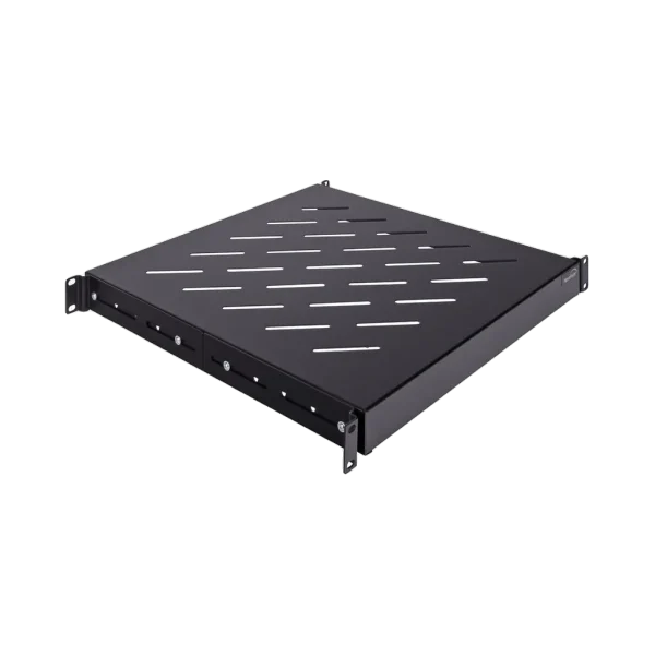 Tablette Fixe Rack 19 pouces Générique LXS460HS – Profondeur 450 mm, Charge 100 kg — vue de face — YouShop DZ