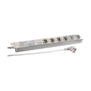 Bandeau de prises Ekivalan 19" 6 prises FR - cordon 2 m + voyant — YouShop DZ