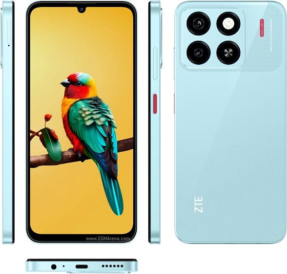 ZTE Blade A55 vue de face - YouShop DZ