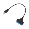 Câble adaptateur USB 3.0 vers SATA pour HDD/SSD 2,5" Câble adaptateur USB 3.0 vers SATA pour HDD/SSD 2,5" — vue de face — YouShop DZ