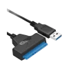 Câble adaptateur USB 3.0 vers SATA pour HDD/SSD 2,5" Câble adaptateur USB 3.0 vers SATA pour HDD/SSD 2,5" — vue complémentaire — YouShop DZ