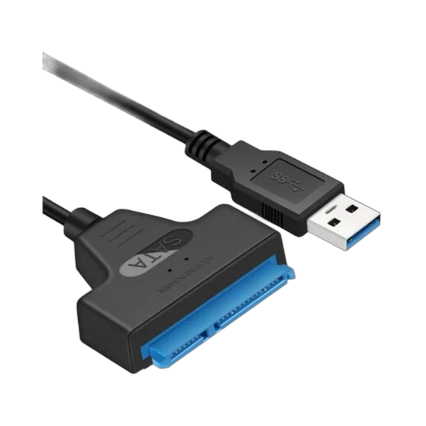 Câble adaptateur USB 3.0 vers SATA pour HDD/SSD 2,5" Câble adaptateur USB 3.0 vers SATA pour HDD/SSD 2,5" — vue complémentaire — YouShop DZ