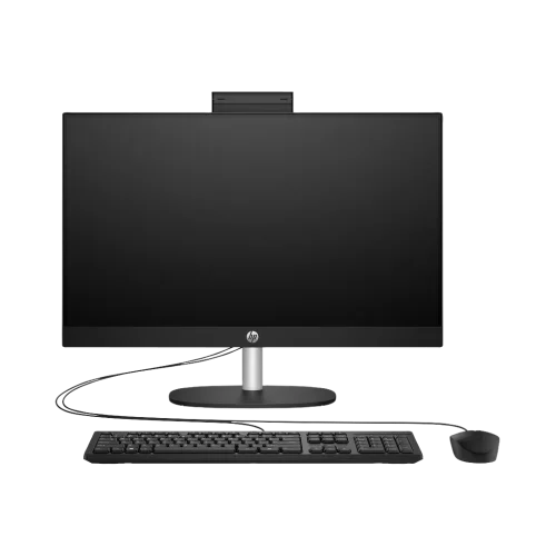 HP All-in-One 24-cr0253nh 23,8" i5-1335U 16 Go 512 Go noir (A0CQ5EA) — vue de face — YouShop DZ