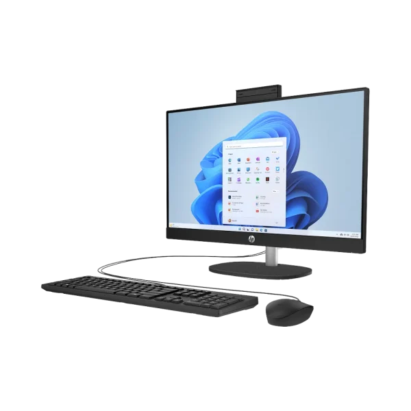 HP All-in-One 24-cr0343nh 23,8" tactile i5-1334U 8 Go 512 Go noir (BY1X6EA) HP All-in-One 24-cr0343nh 23,8" tactile i5-1334U 8 Go 512 Go noir (BY1X6EA) — vue complémentaire — YouShop DZ