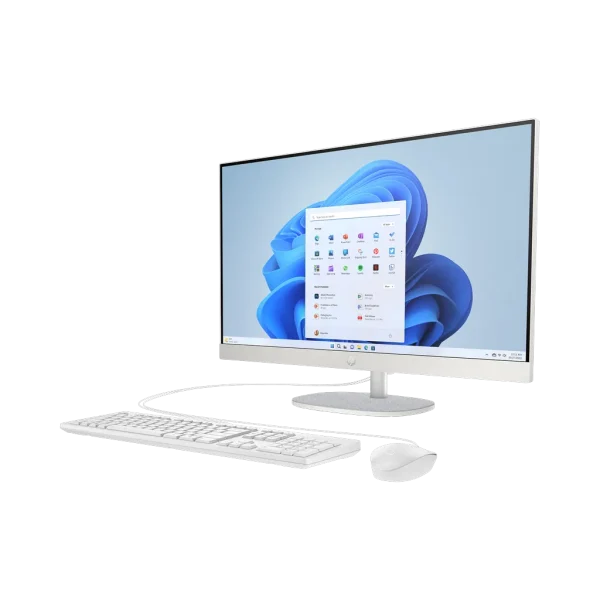 HP All-in-One 27-cr0156nh 27" i7-1355U 8 Go 512 Go blanc (A9VA3EA) HP All-in-One 27-cr0156nh 27" i7-1355U 8 Go 512 Go blanc (A9VA3EA) — vue complémentaire — YouShop DZ