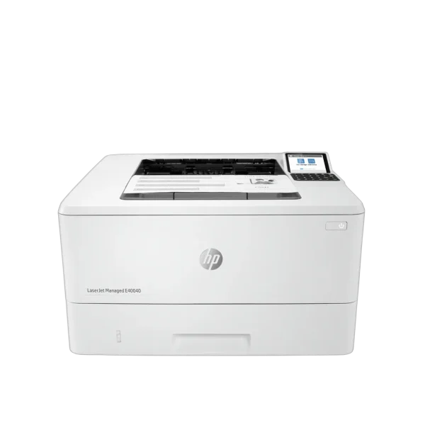 HP LaserJet Managed E40040dn 40 ppm recto-verso réseau — vue de face — YouShop DZ