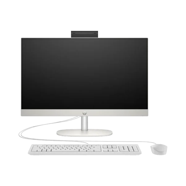 HP ProOne 240 G10 AIO 23,8" i7-1355U 16 Go 512 Go blanc (9M9H5AT) — vue de face — YouShop DZ