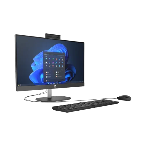 HP ProOne 240 G10 AIO 23,8" i7-1355U 16 Go 512 Go noir (9M9H4AT) HP ProOne 240 G10 AIO 23,8" i7-1355U 16 Go 512 Go noir (9M9H4AT) — vue de face — YouShop DZ