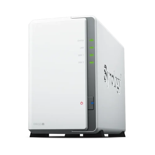 NAS Synology DiskStation DS223j 2 baies NAS Synology DiskStation DS223j 2 baies — vue de face — YouShop DZ