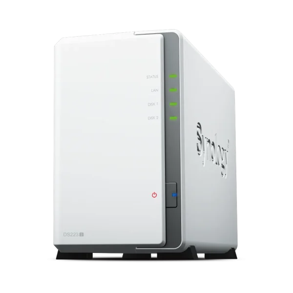 NAS Synology DiskStation DS223j 2 baies — vue de face — YouShop DZ
