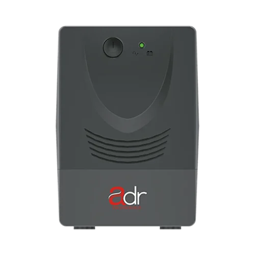 Onduleur ADR ADR200 650 VA / 390 W Line Interactive 4 sorties Onduleur ADR ADR200 650 VA / 390 W Line Interactive 4 sorties — vue de face — YouShop DZ