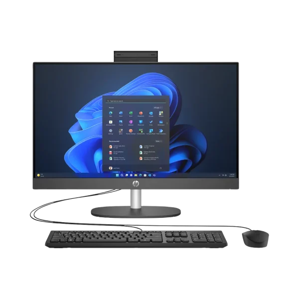 All-in-One HP ProOne 240 G10 Core i7-1355U 8 Go DDR4 512 Go SSD 23,8" FHD All-in-One HP ProOne 240 G10 Core i7-1355U 8 Go DDR4 512 Go SSD 23,8" FHD — vue de face — YouShop DZ