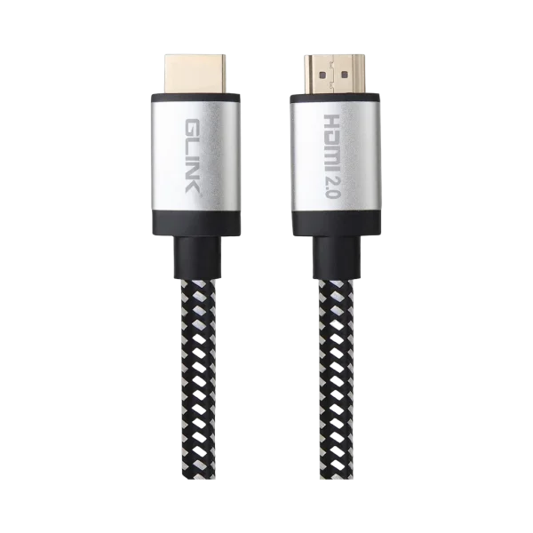 Câble GLINK HDMI 2.0 4K Premium 18 Gbps High Speed 3 m Câble GLINK HDMI 2.0 4K Premium 18 Gbps High Speed 3 m — vue complémentaire — YouShop DZ