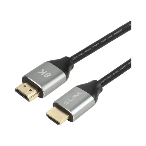 Câble GLINK HDMI 2.1 8K Premium High Speed 1,8 m Câble GLINK HDMI 2.1 8K Premium High Speed 1,8 m — vue de face — YouShop DZ
