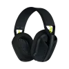 Casque gaming sans fil Logitech G435 Lightspeed + Bluetooth noir et jaune fluo (981-001050) Casque gaming sans fil Logitech G435 Lightspeed + Bluetooth noir et jaune fluo (981-001050) — vue de face — YouShop DZ