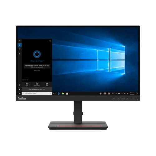 Écran Lenovo ThinkVision S22e-20 21,5" FHD VA 75 Hz HDMI VGA (62C6KAT1EU) Écran Lenovo ThinkVision S22e-20 21,5" FHD VA 75 Hz HDMI VGA (62C6KAT1EU) — vue de face — YouShop DZ