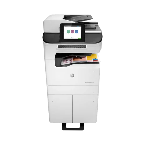 Imprimante multifonction couleur A3 HP PageWide Managed Color Flow MFP E776zs (2CF59A) — vue de face — YouShop DZ