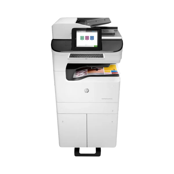 Imprimante multifonction couleur A3 HP PageWide Managed Color Flow MFP E776zs (2CF59A) Imprimante multifonction couleur A3 HP PageWide Managed Color Flow MFP E776zs (2CF59A) — vue de face — YouShop DZ
